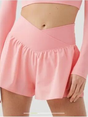 Aerie Pink Workout Shorts